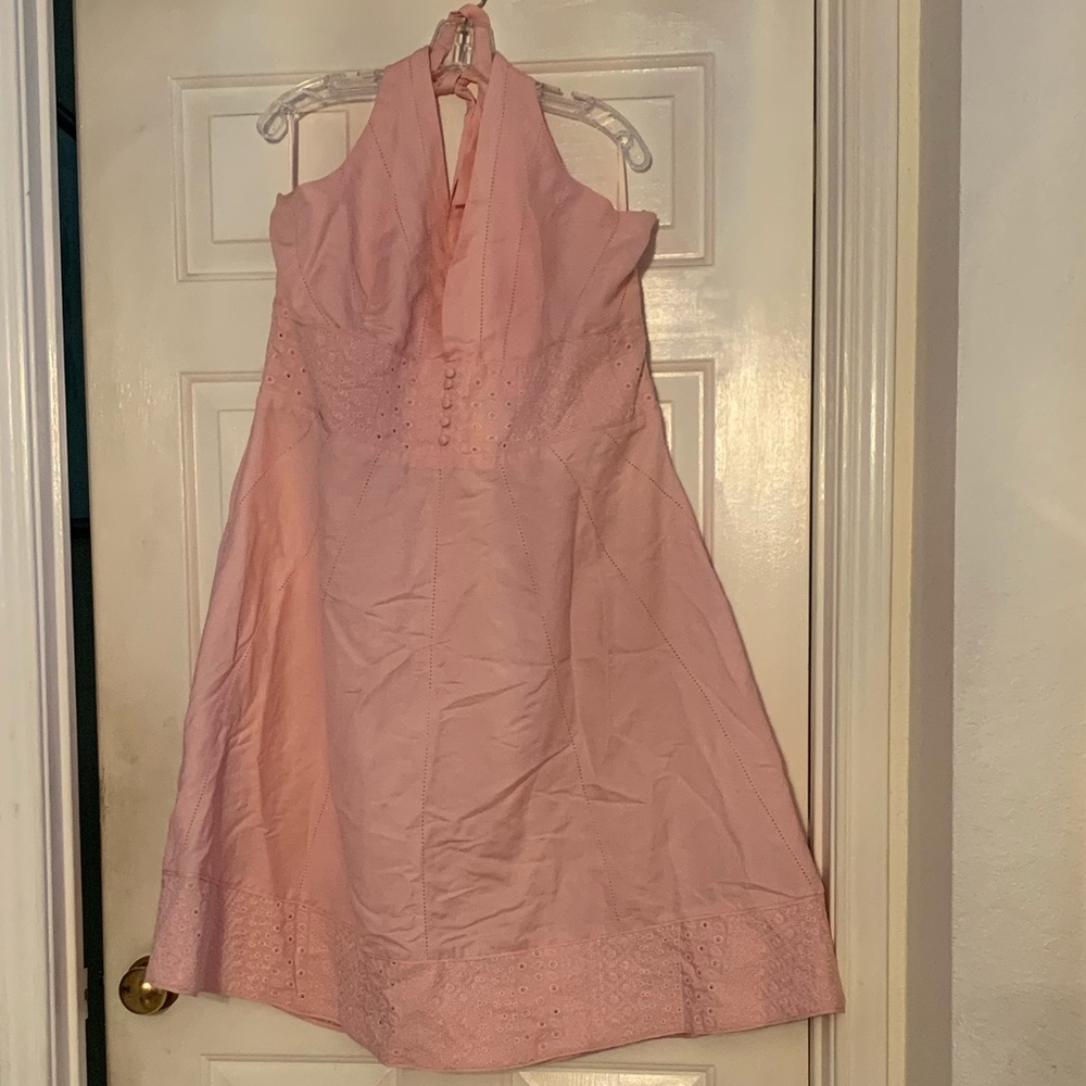 Cute pink women’s dress